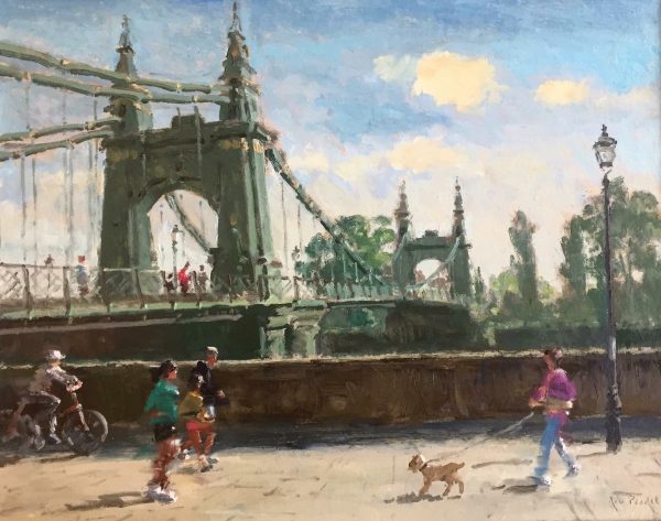 Hammersmith Bridge by Rod Pearce