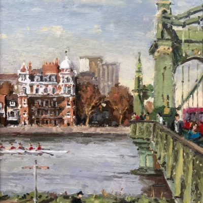 Hammersmith Bridge by Rod Pearce