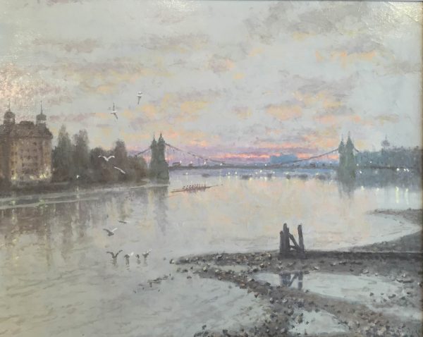 Hammersmith, Sunset by Rod Pearce