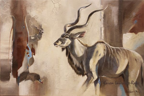 Kudus and Kangas by Karen Laurence-Rowe Riverside Gallery Barnes