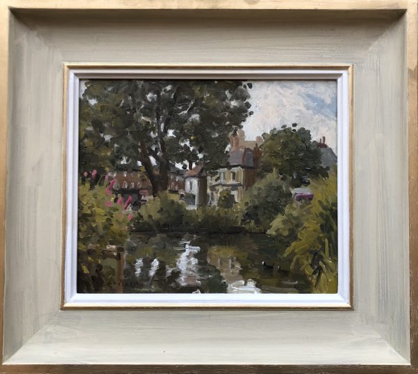 Barnes Pond by Rod Pearce Riverside Gallery Barnes