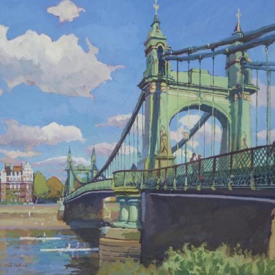 Hammersmith Bridge by Gary Jeffrey