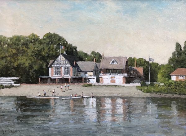 Boathouse at Chiswick by Rod Pearce
