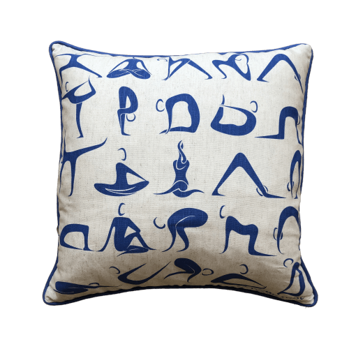 Yoga Cushion by Annabel Eyres