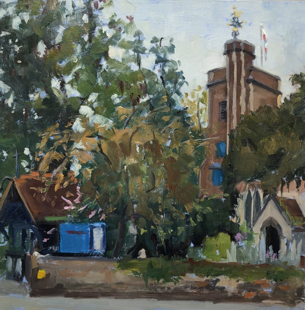 St Mary’s Barnes by Lesley Dabson